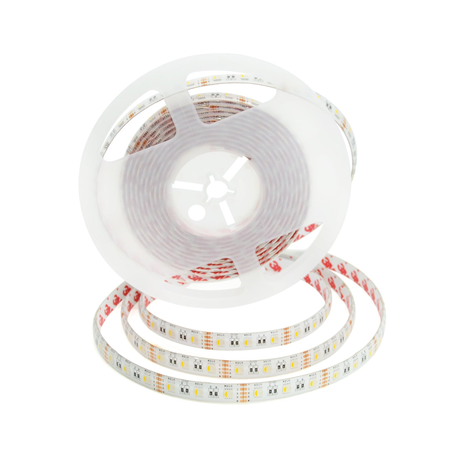5M 60 LEDs/m 5050 RGBW LED Strip – Waterproof IP30/IP65, Black/White PCB, RGB+Warm White