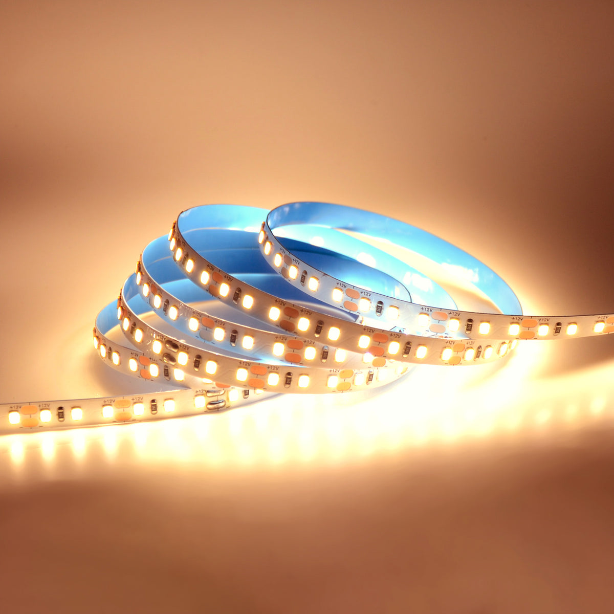 G.W.S. LED LED Strip Lights Strip Only / 5M / Extra Warm White (2700K) LED 2835 Strip Light, 5M Reel, IP20, 12V, 120 LEDs/M