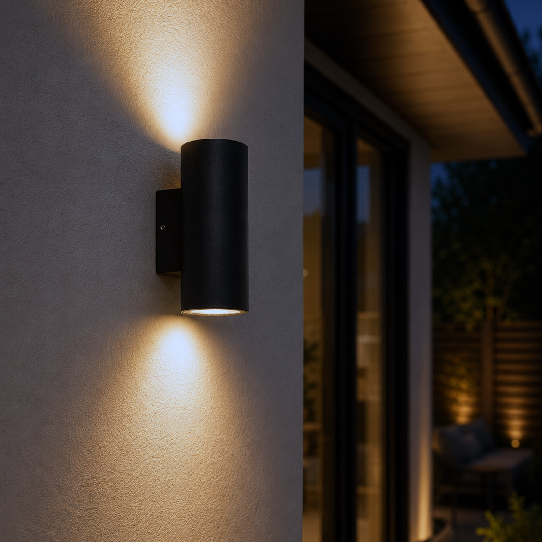 G.W.S. LED LED Wall Lights 10W Black LED Up and Down Wall Light (WL-B1-UD)