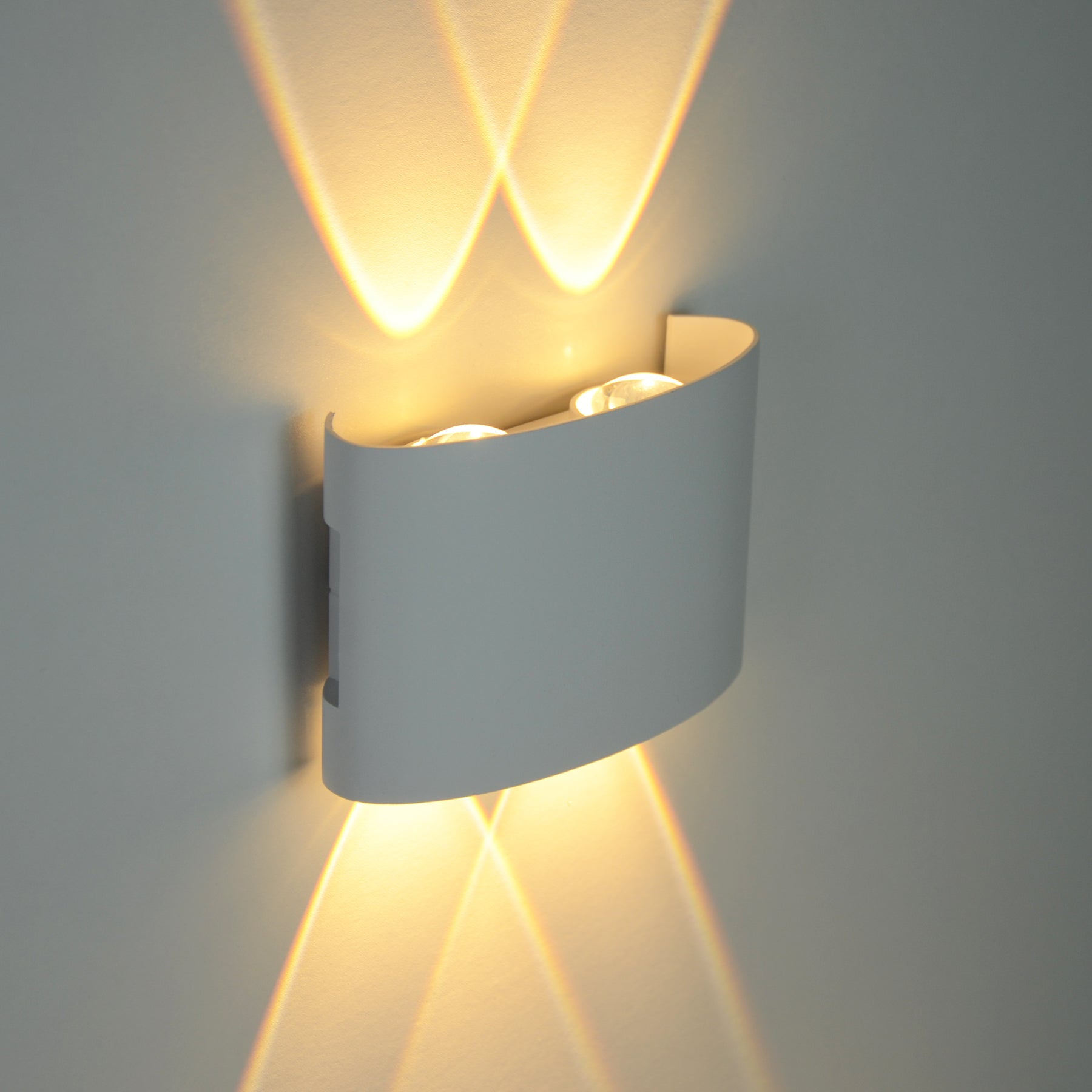 G.W.S. LED LED Wall Lights 4W White LED Up and Down Wall Light (WL-T4)
