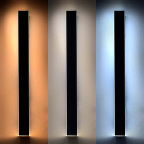 G.W.S. LED LED Wall Lights Black LED Edge Linear Wall Light (POS)