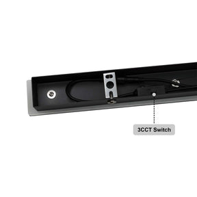 G.W.S. LED LED Wall Lights Black LED Edge Linear Wall Light (POS)