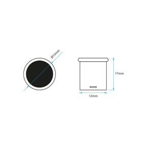 G.W.S. LED LED Wired Single Control Cabinet Double Door Sensor