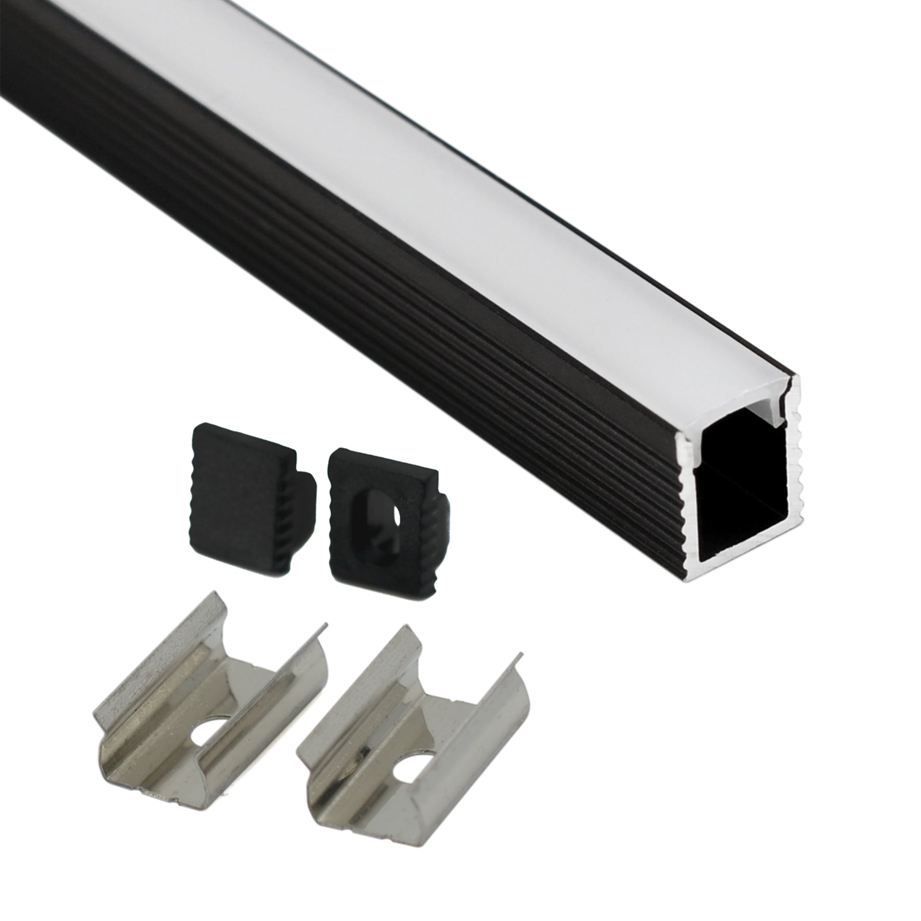 G.W.S. LED Mini Surface Mounted LED Aluminium Profile 7.8x9mm (129-M0809)