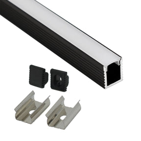 G.W.S. LED Mini Surface Mounted LED Aluminium Profile 7.8x9mm (129-M0809)