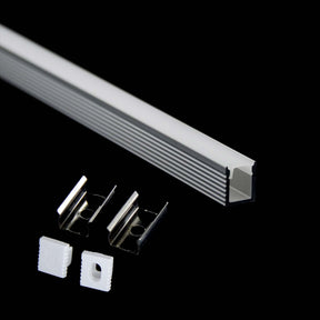 G.W.S. LED Mini Surface Mounted LED Aluminium Profile 7.8x9mm (129-M0809)