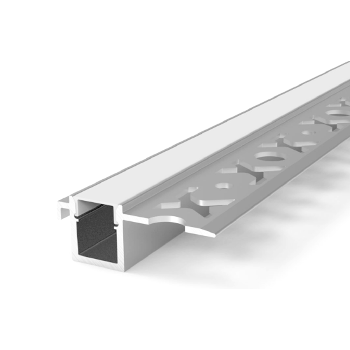 G.W.S. LED Plaster-In Trimless Recessed LED Aluminium Profile 35.7x14mm (319)