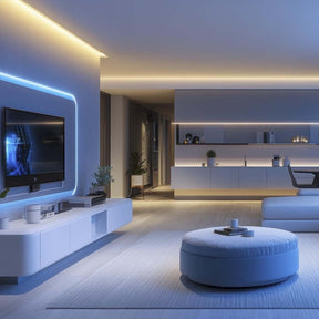 G.W.S. LED Plaster-In Trimless Recessed LED Aluminium Profile 36.1x21.3mm (2002)