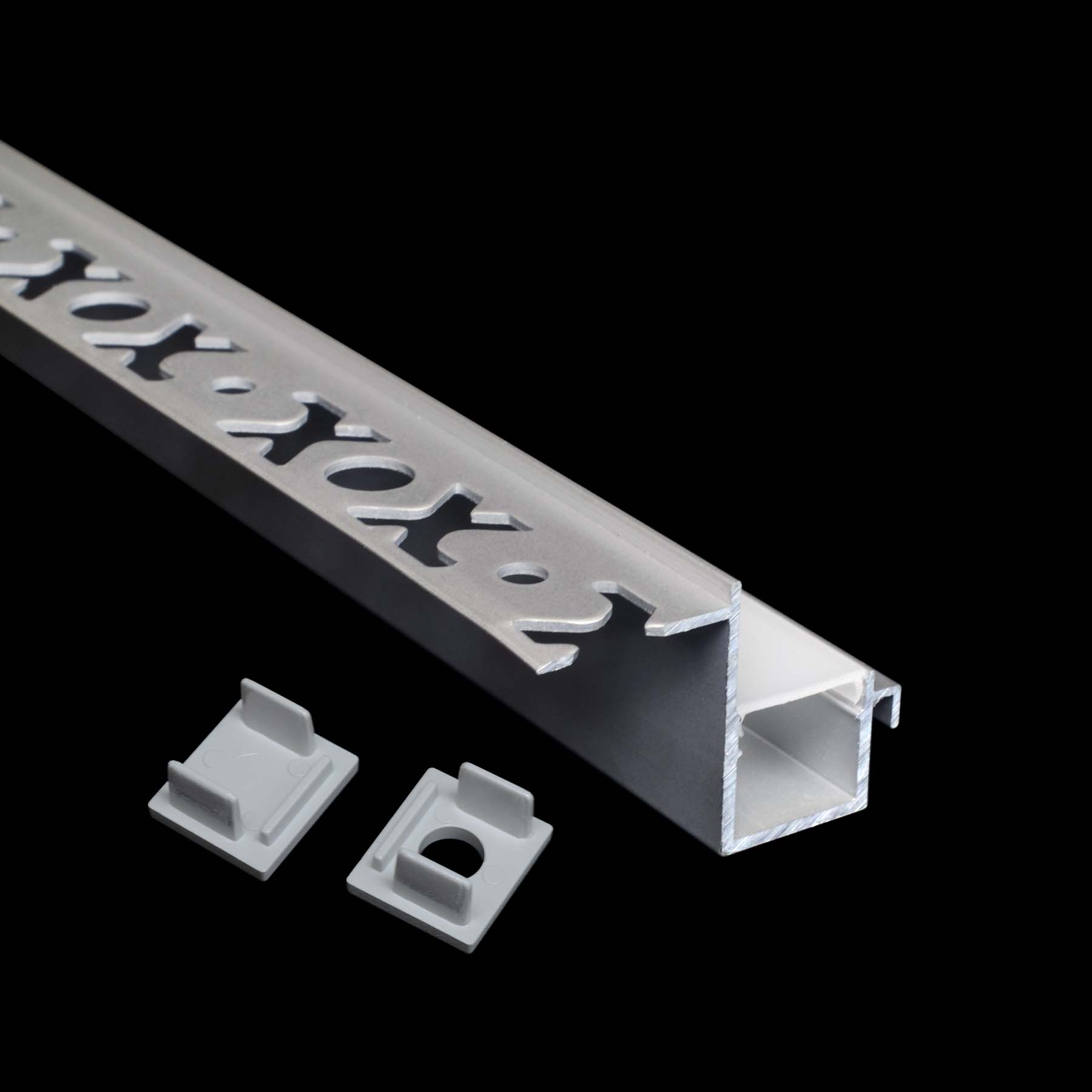 G.W.S. LED Plaster-In Trimless Recessed LED Aluminium Profile 36.1x24.3mm (2002)