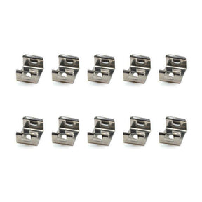 G.W.S. LED Q - 45° Diagonal / 10 Mounting Bracket Clip For LED Aluminium Profile Light