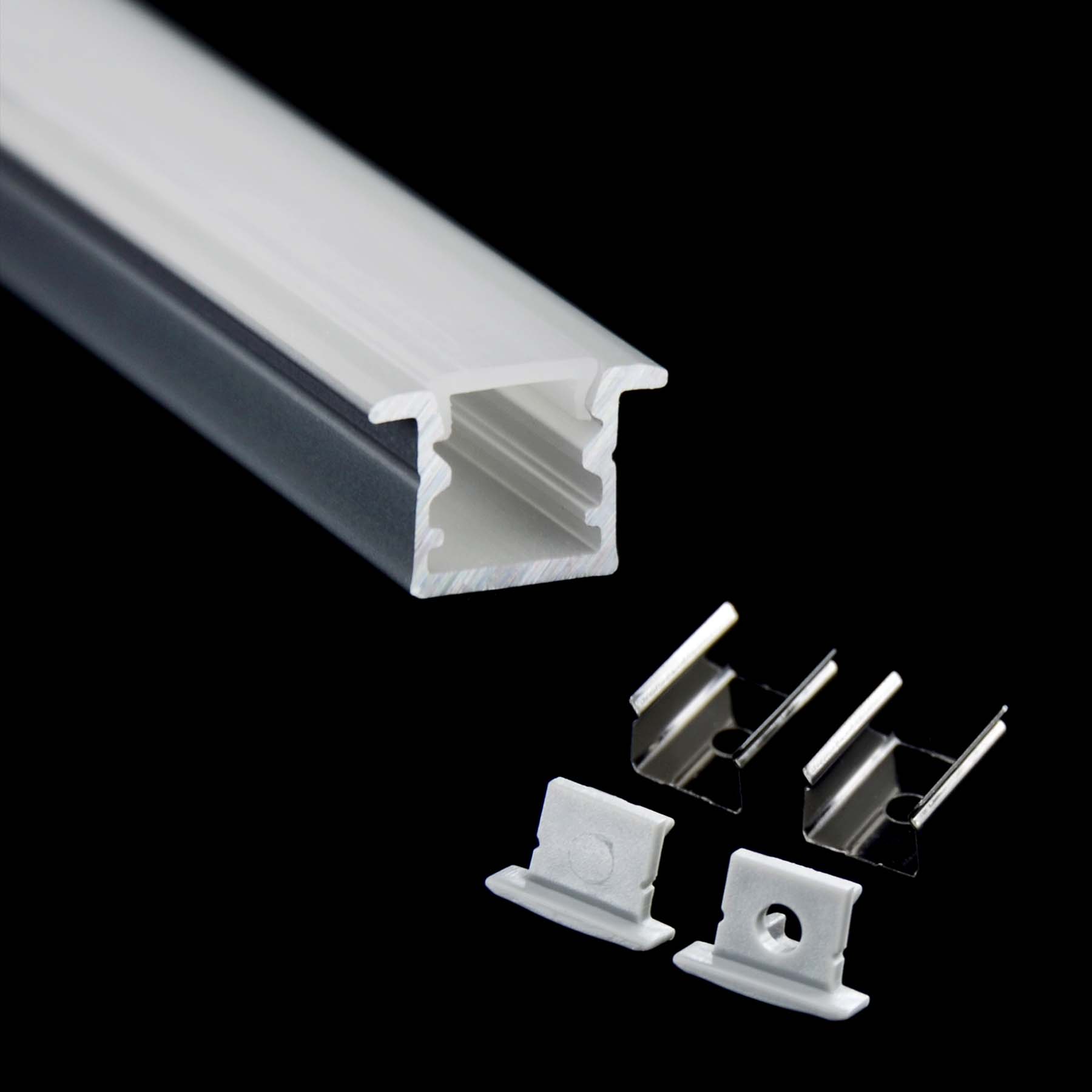 G.W.S. LED Recessed LED Aluminium Profile 14.8x9.9mm (516-Y1510)