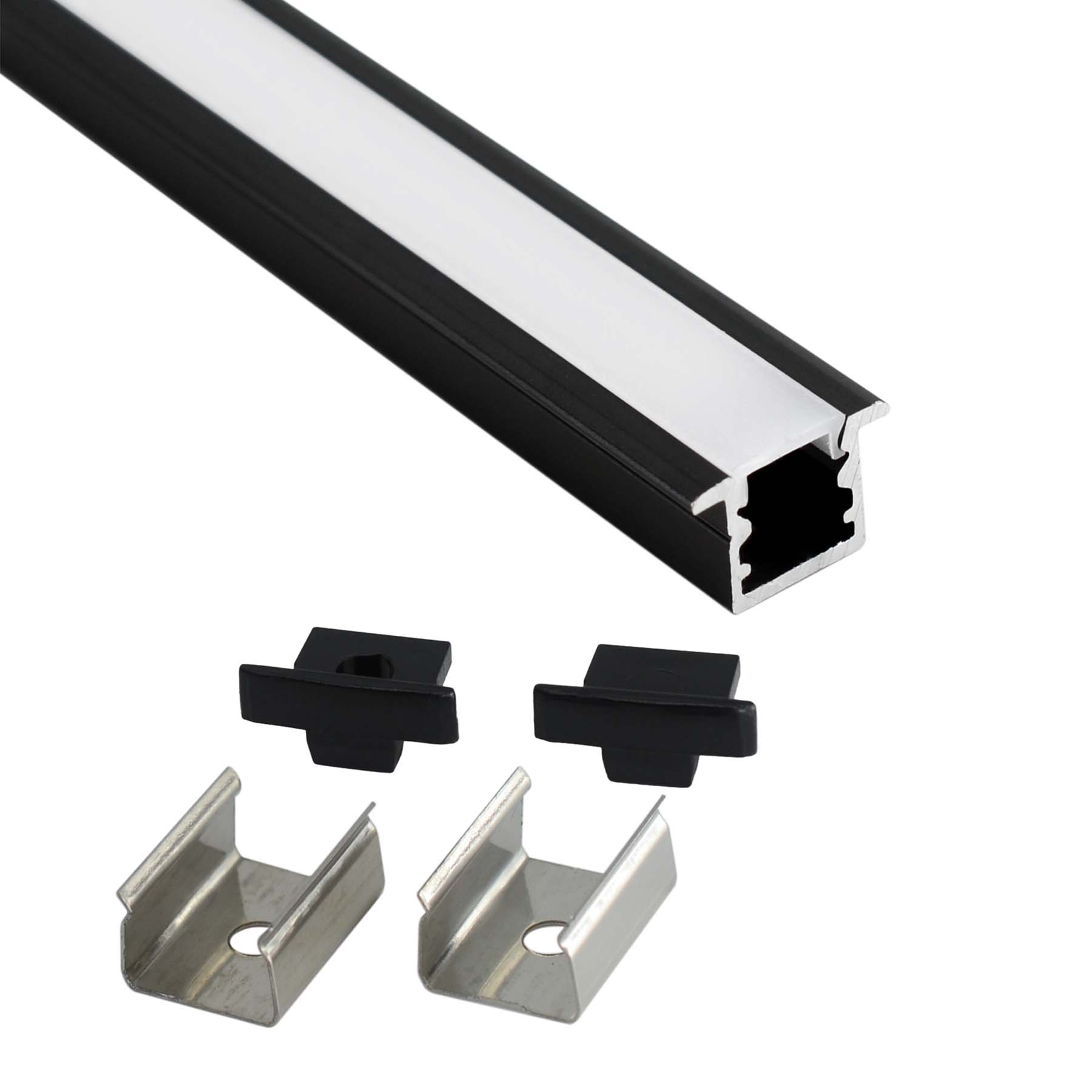 G.W.S. LED Recessed LED Aluminium Profile 14.8x9.9mm (516-Y1510)