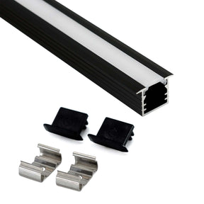 G.W.S. LED Recessed LED Aluminium Profile 17.4x11.7mm (176-Y1712)