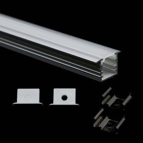 G.W.S. LED Recessed LED Aluminium Profile 17.4x11.7mm (176-Y1712)