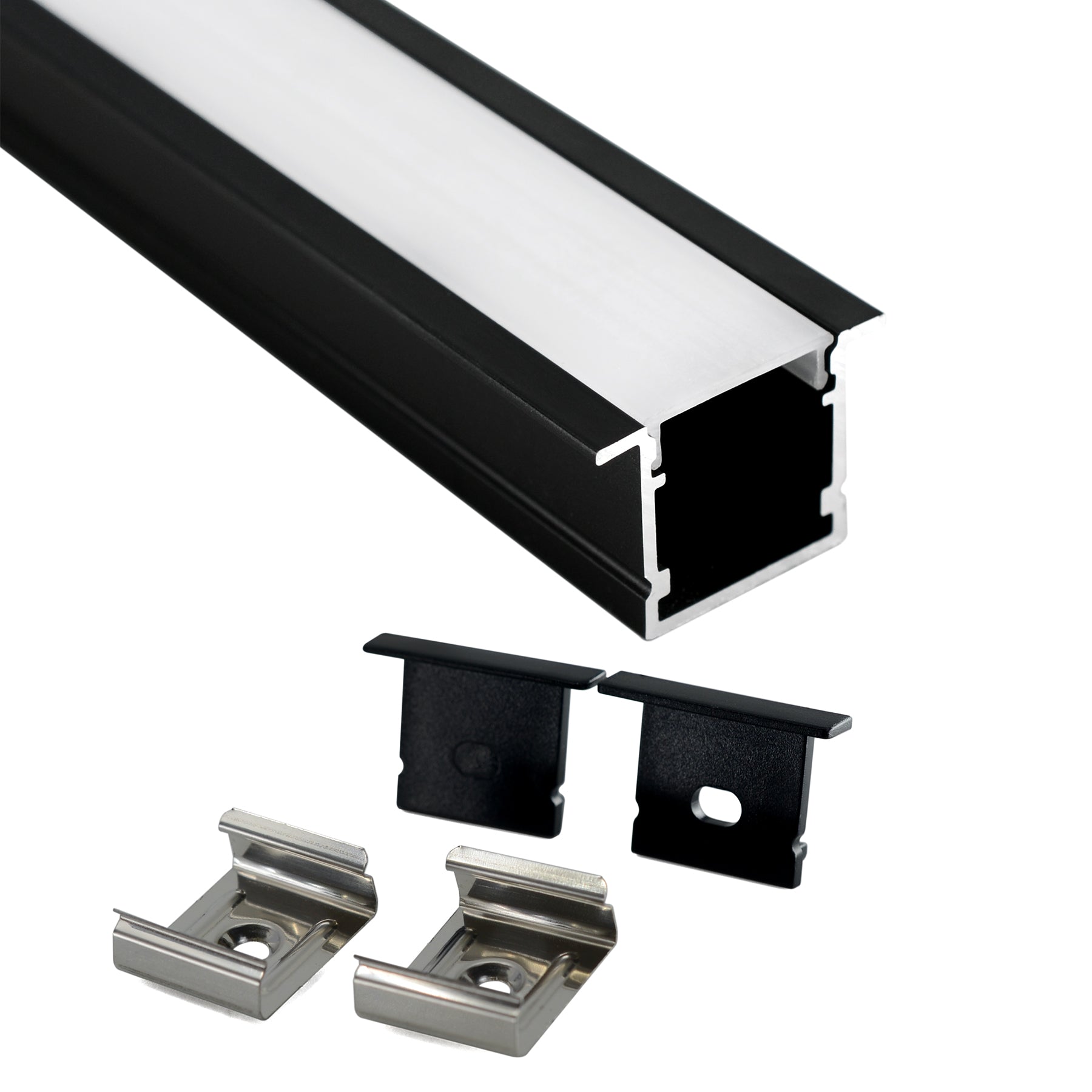 G.W.S. LED Recessed LED Aluminium Profile 28x20mm (177-Y2820)