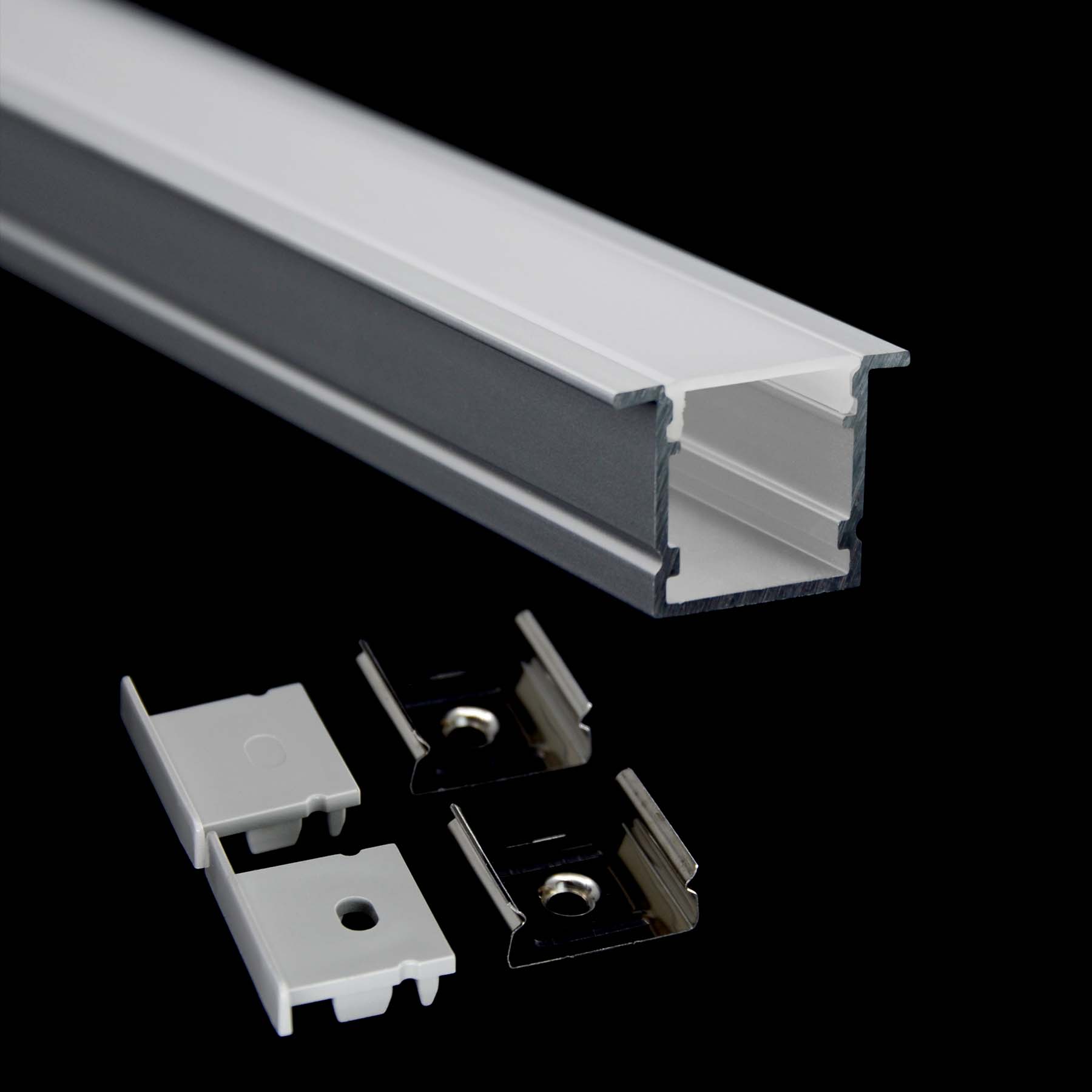 G.W.S. LED Recessed LED Aluminium Profile 28x20mm (177-Y2820)