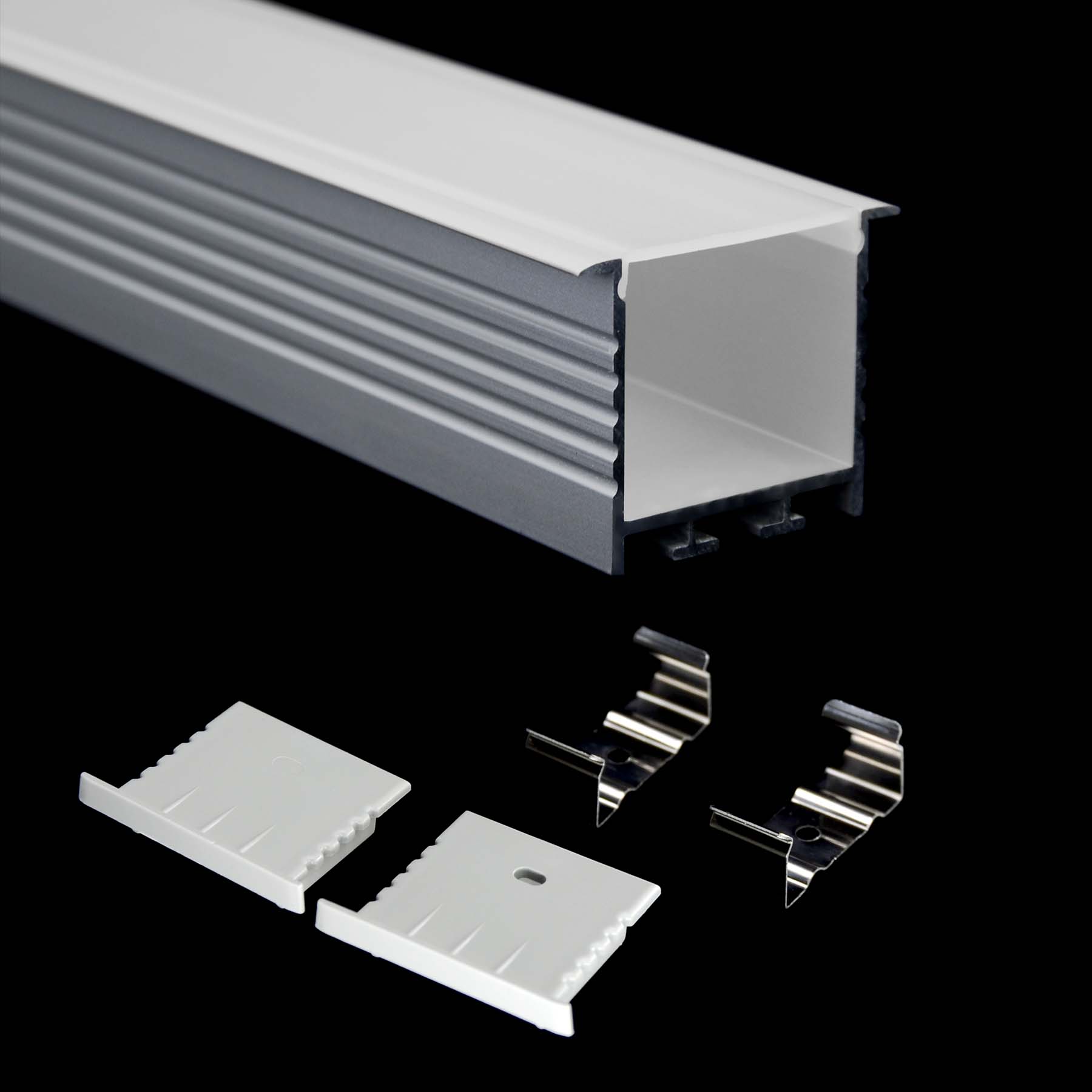 G.W.S. LED Recessed LED Aluminium Profile 44x35mm (109-Y4435)