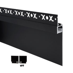 G.W.S. LED Skirting LED Aluminium Profile 119.5x19mm (830)