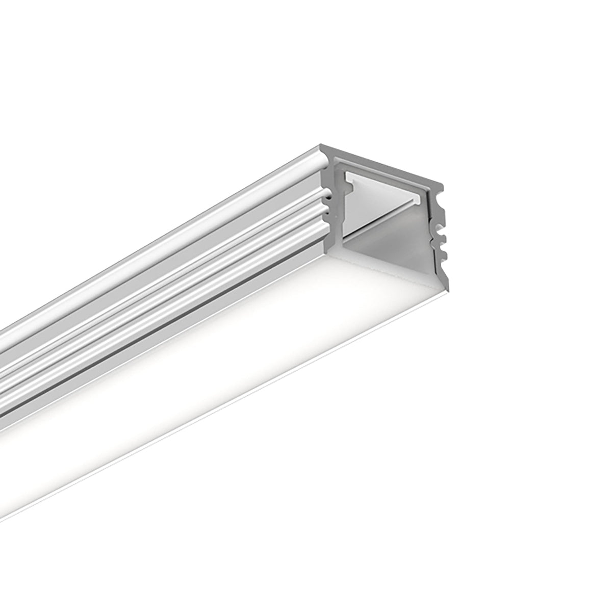 G.W.S. LED Stair Inground LED Aluminium Profile 17.5x12.9mm (296-D1713)