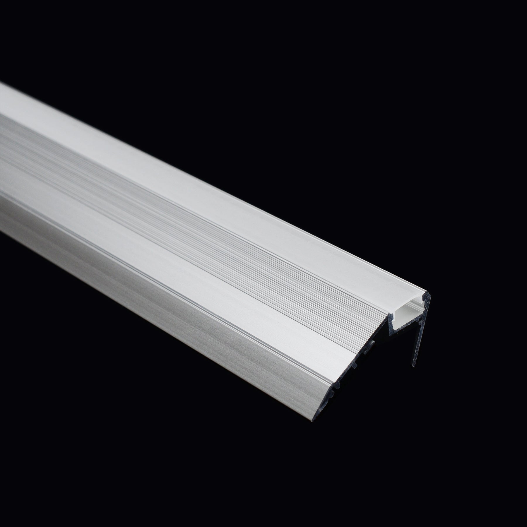 G.W.S. LED Stair Nosing LED Aluminium Profile 53.7x25mm (630)