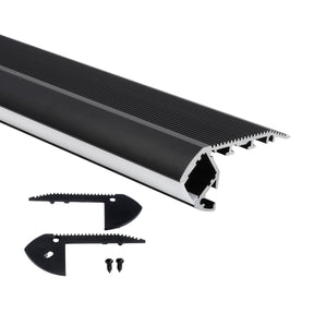 G.W.S. LED Stair Nosing LED Aluminium Profile 66x27mm (134)