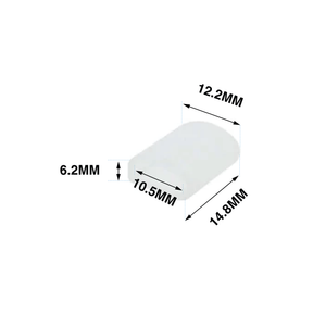 G.W.S. LED Strip Connectors 5 End Cap For AC COB LED Strip Light (50cm/Cut)