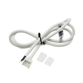 G.W.S. LED Strip Connectors Hard Wiring Set For AC COB Strip 10cm/Cut (POS)