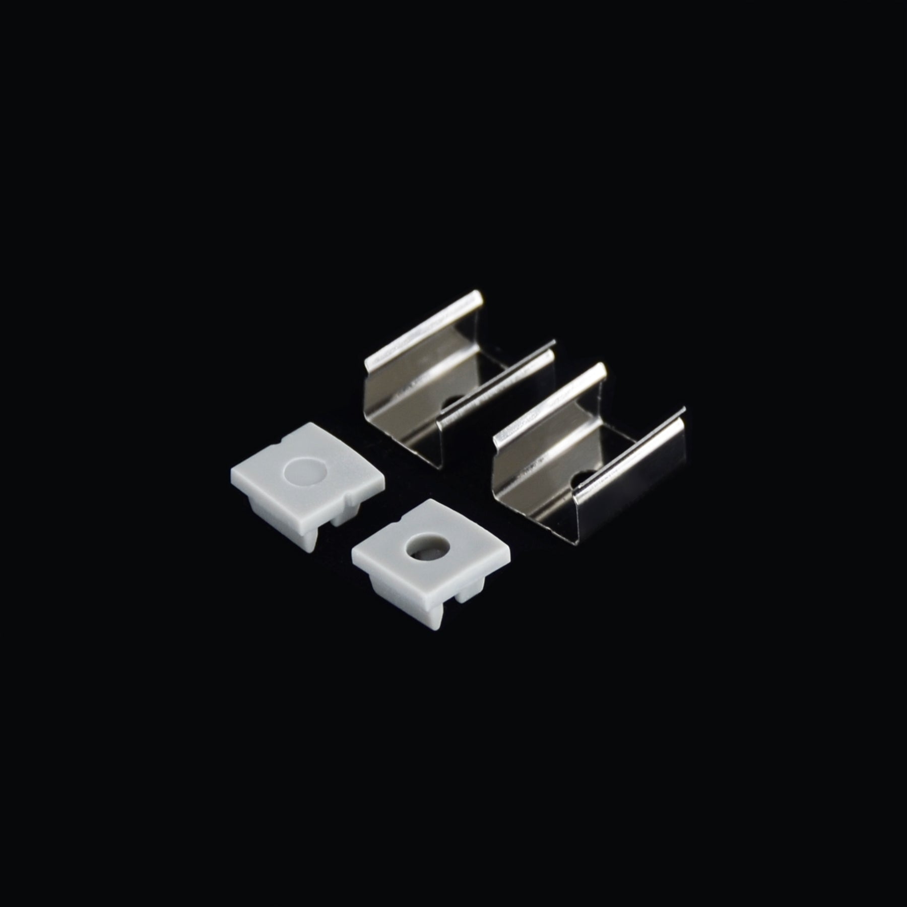 G.W.S. LED Surface Mounted LED Aluminium Profile 10x10mm (196-M1010)