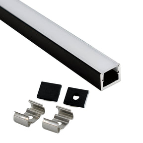 G.W.S. LED Surface Mounted LED Aluminium Profile 12.5x10mm (546)
