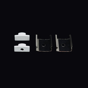 G.W.S. LED Surface Mounted LED Aluminium Profile 17.35x6.9mm (013-M1707)