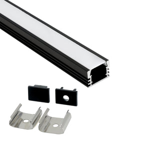 G.W.S. LED Surface Mounted LED Aluminium Profile 17.5x12mm (006-M1712)