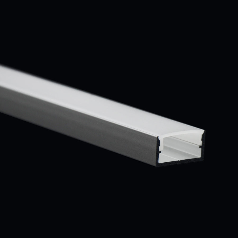 Surface Mounted LED Aluminium Profile 20x10mm (210-M2010)