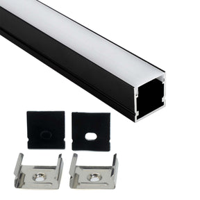 G.W.S. LED Surface Mounted LED Aluminium Profile 20x20mm (168-M2020)