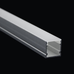 G.W.S. LED Surface Mounted LED Aluminium Profile 20x20mm (168-M2020)