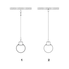 G.W.S. LED Suspended LED Aluminium Profile 85x103.6mm (193)