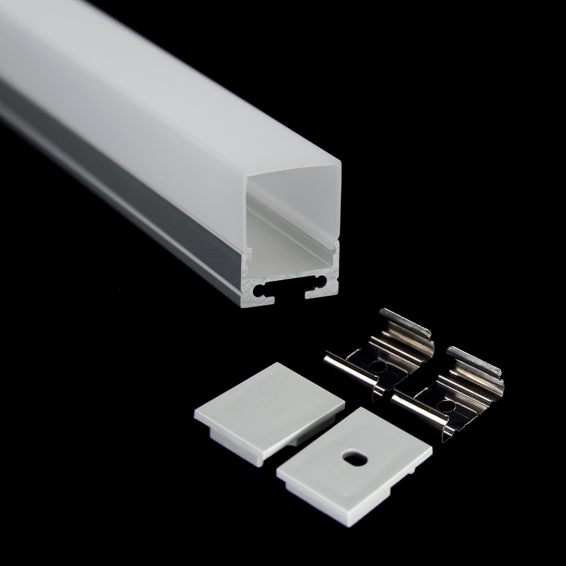 G.W.S. LED Three-Side Light LED Aluminium Profile 20.2x26.4mm (069-M2027-S)