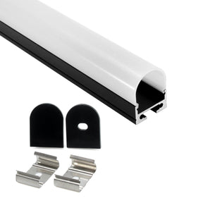 G.W.S. LED Three-Side Light LED Aluminium Profile 20x27mm (069-M2027-R)