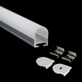 G.W.S. LED Three-Side Light LED Aluminium Profile 20x27mm (069-M2027-R)