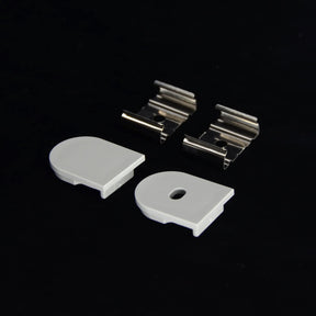 G.W.S. LED Three-Side Light LED Aluminium Profile 20x27mm (069-M2027-R)