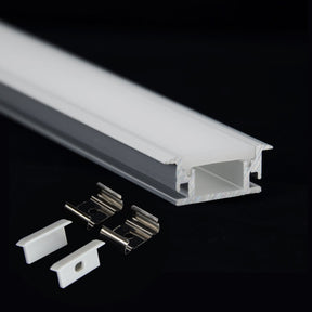 G.W.S. LED Waterproof Floor & Decking LED Aluminium Profile 27.3x11mm (077-D2711)