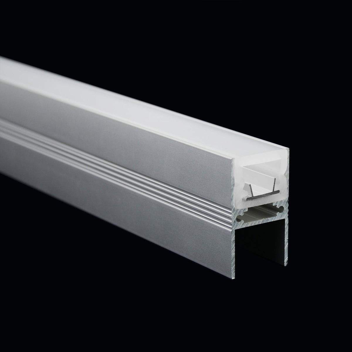 Waterproof Inground LED Aluminium Profile 25 2x43 6mm 246 D2544 waterproof-inground-led-aluminium-profile-25-2x43-6mm-246-d2544