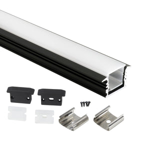 G.W.S. LED Waterproof Recessed LED Aluminium Profile 25x12.9mm (295-D2513)