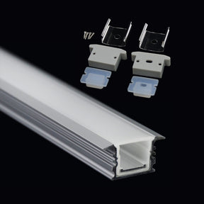G.W.S. LED Waterproof Recessed LED Aluminium Profile 25x12.9mm (295-D2513)