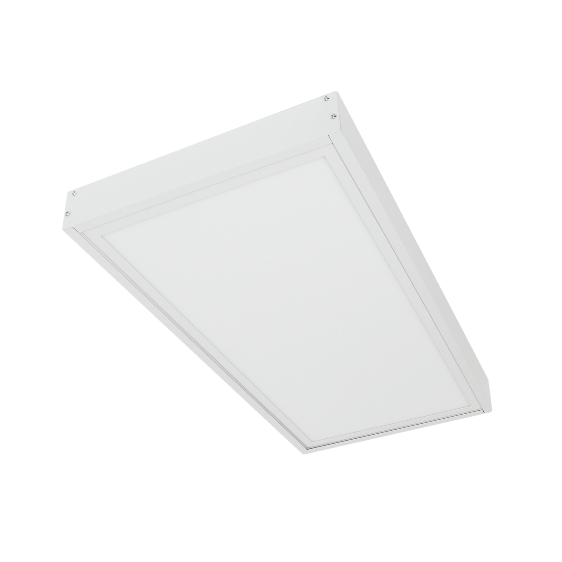 G.W.S LED Wholesale 595x295mm LED Panel Lights Surface Mounted (With Mounting Frame Kit) / Neutral White (4000K) / No 595x295mm 24W White Frame LED Panel Light