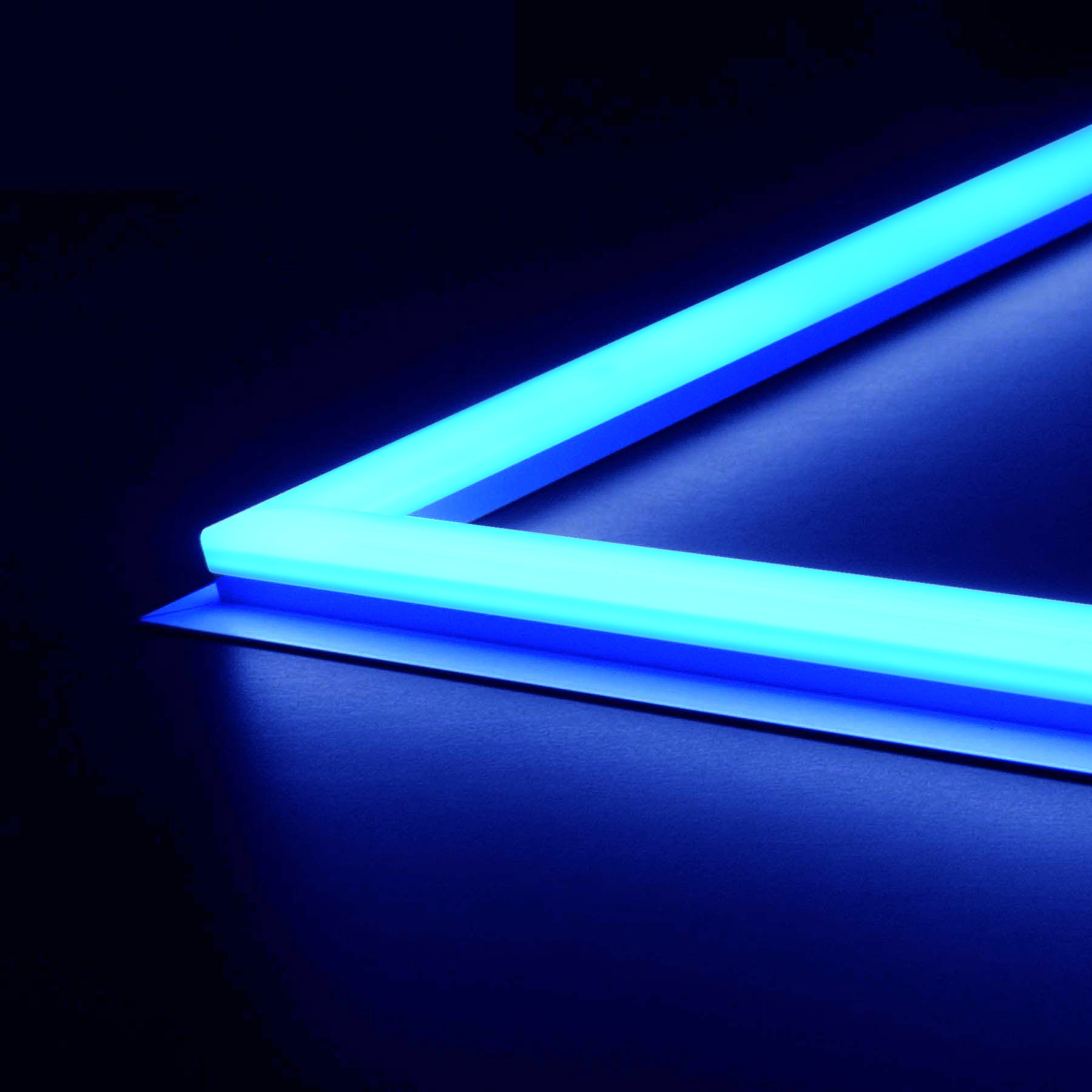 G.W.S LED Wholesale 595x595mm LED Panel Lights Blue / No 595x595mm 42W LED Panel Frame Border Edge Light