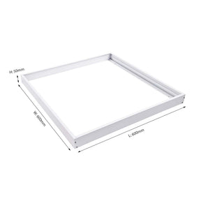 G.W.S LED Wholesale 595x595mm LED Panel Lights LED Panel Light Surface Mounted Frame Kit 600x600mm, 600x1200mm, 1200x300mm