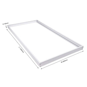 G.W.S LED Wholesale 595x595mm LED Panel Lights LED Panel Light Surface Mounted Frame Kit 600x600mm, 600x1200mm, 1200x300mm