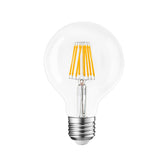 G.W.S LED Wholesale Filament LED Bulbs G80 Vintage Style Dimmable E27 8W LED Filament Globe Light Bulb