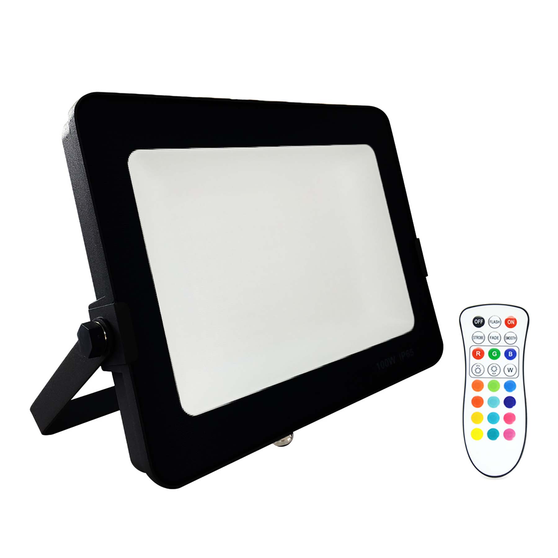 G.W.S LED Wholesale Infinity LED Floodlight Infinity Black Casing LED Colour Changing RGB Flood Light