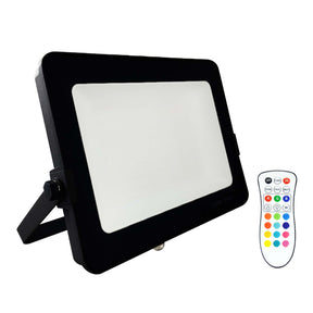 G.W.S LED Wholesale Infinity LED Floodlight Infinity Black Casing LED Colour Changing RGB Flood Light